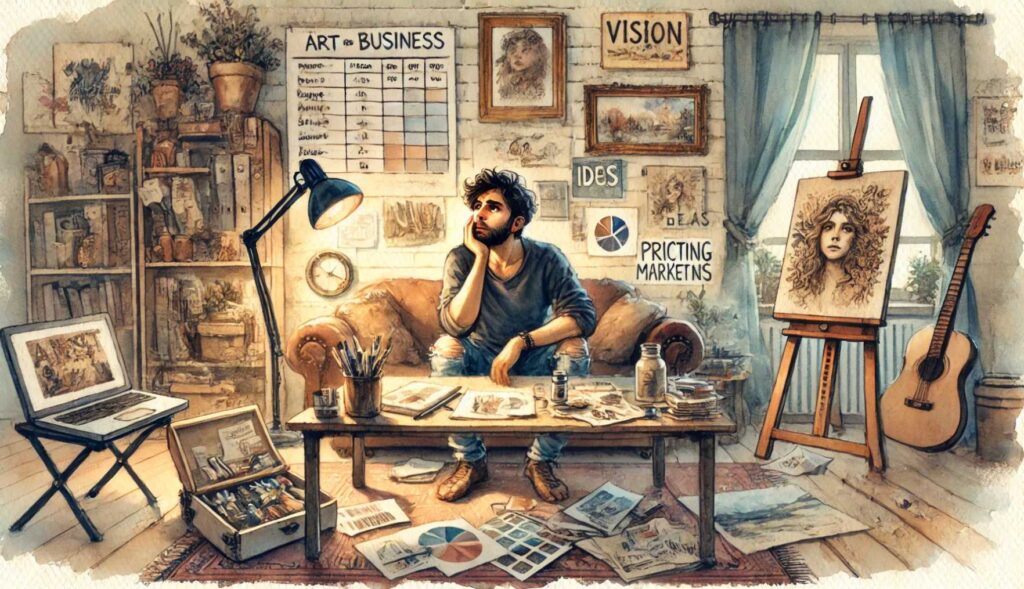 Start an art business
