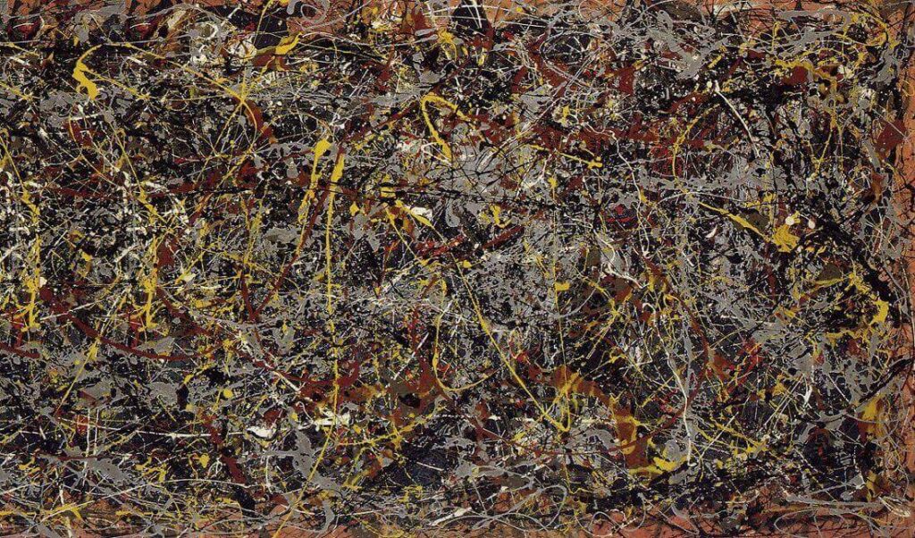number-5 - painting by Jackson Pollock